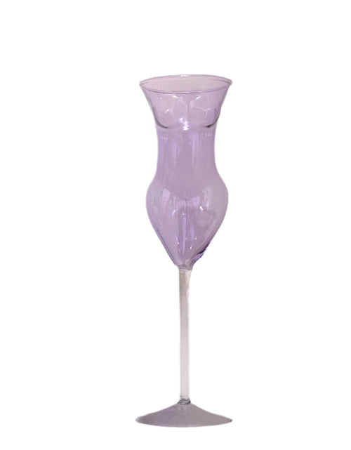 Load image into Gallery viewer, Purple Body Cocktail Glass
