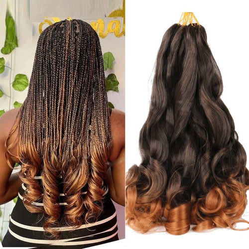 Load image into Gallery viewer, French Curl Braiding Synthetic Hair
