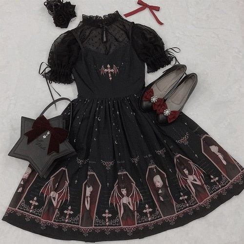 Load image into Gallery viewer, Victorian Suspender Dress
