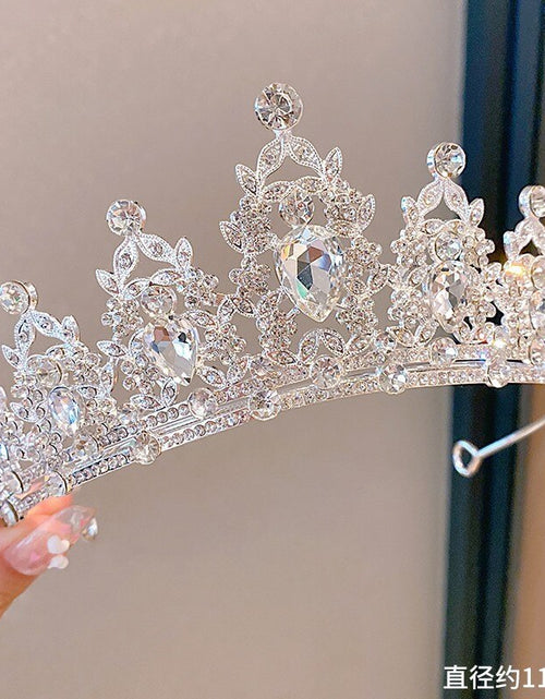 Load image into Gallery viewer, Princess Crystal Tiaras and Crowns
