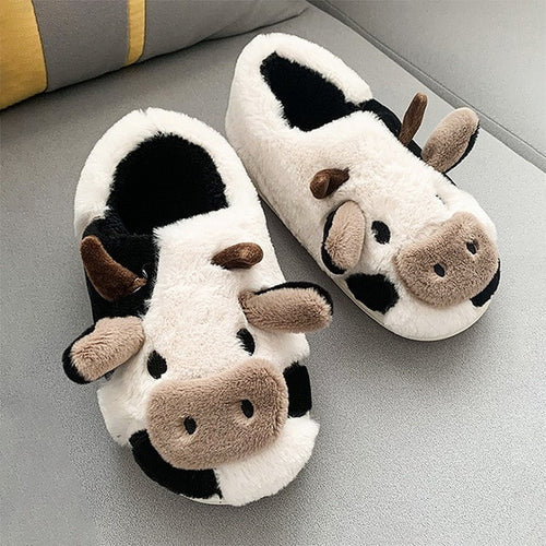 Load image into Gallery viewer, Autumn Animals Slippers
