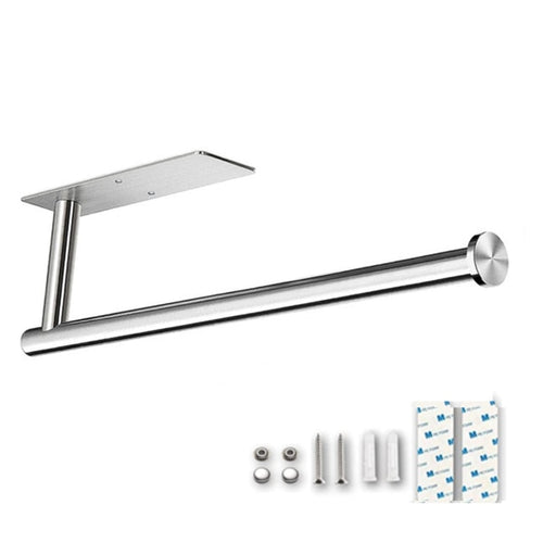 Load image into Gallery viewer, Adhesive Stainless Steel Toilet Paper Holder
