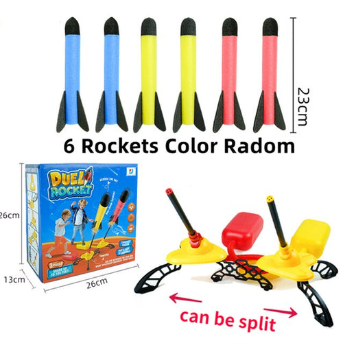 Load image into Gallery viewer, Children Outdoor Air Rocket Foot Launcher
