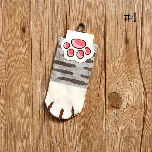 Load image into Gallery viewer, Cartoon Cute Cats Paw Socks
