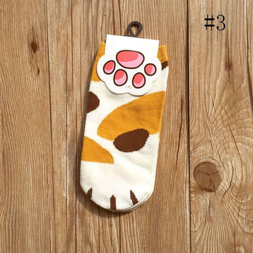 Load image into Gallery viewer, Cartoon Cute Cats Paw Socks
