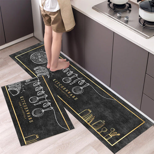 Load image into Gallery viewer, Tableware Pattern Floor Mat
