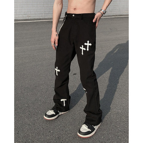 Load image into Gallery viewer, ICCLEK High Street Loose Casual Pants
