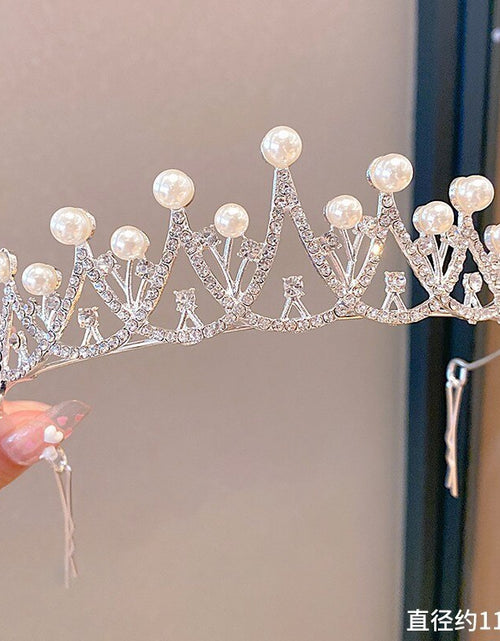 Load image into Gallery viewer, Princess Crystal Tiaras and Crowns
