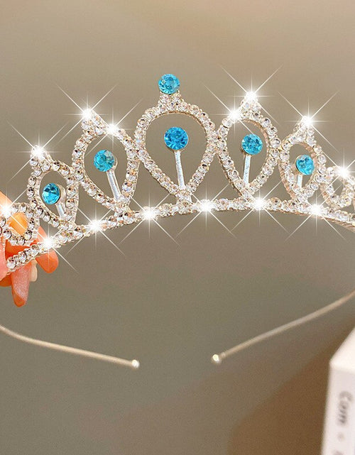 Load image into Gallery viewer, Princess Crystal Tiaras and Crowns
