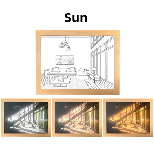 Load image into Gallery viewer, Modern Led Light Painting
