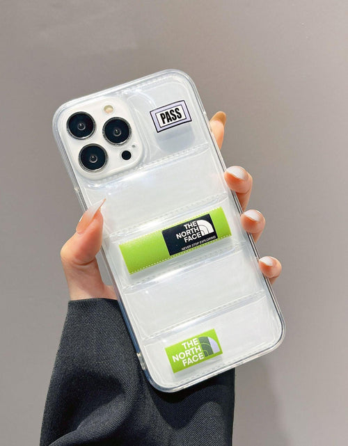 Load image into Gallery viewer, Transparent iPhone Case - NorthFace
