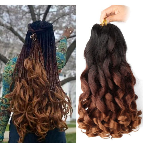 Load image into Gallery viewer, French Curl Braiding Synthetic Hair
