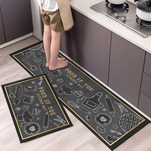 Load image into Gallery viewer, Tableware Pattern Floor Mat
