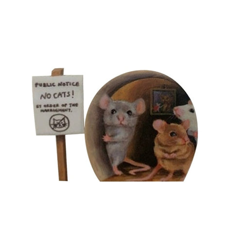 Load image into Gallery viewer, Funny Mouse Hole Wall Stickers
