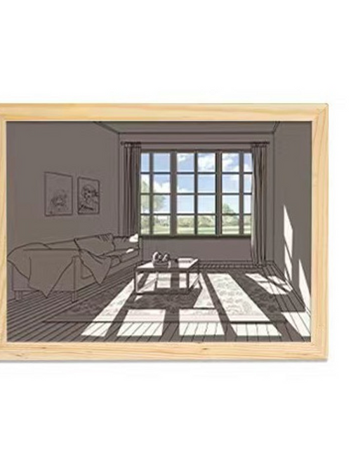 Load image into Gallery viewer, Modern Led Light Painting
