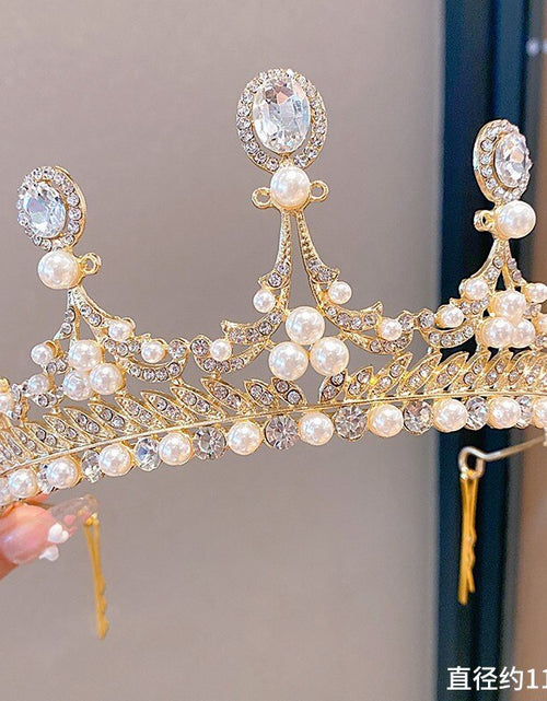 Load image into Gallery viewer, Princess Crystal Tiaras and Crowns
