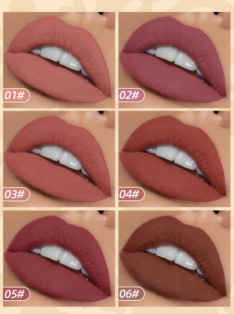 Load image into Gallery viewer, 6pcs/Set Velvet Matte Lip Gloss
