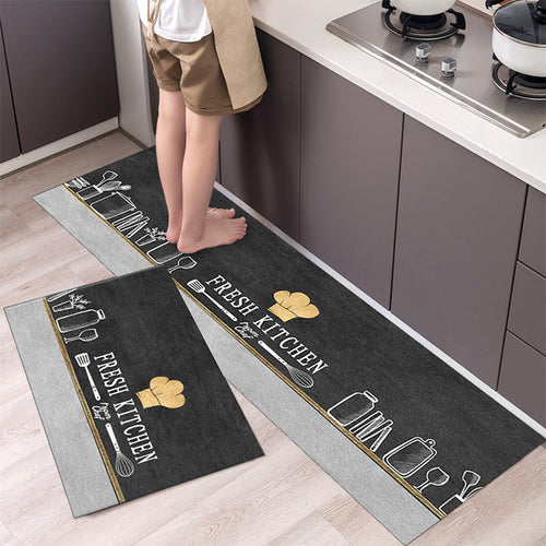 Load image into Gallery viewer, Tableware Pattern Floor Mat
