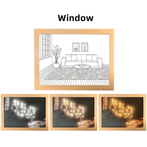 Load image into Gallery viewer, Modern Led Light Painting
