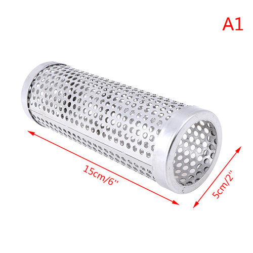 Load image into Gallery viewer, BBQ Stainless Steel  Perforated Mesh Smoker Tube
