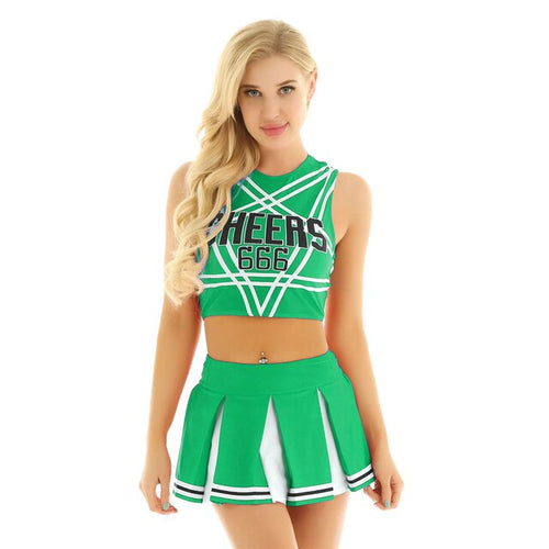 Load image into Gallery viewer, Cheerleader Costume Set
