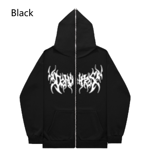 Load image into Gallery viewer, Cross Letter Printing Hooded Sweater
