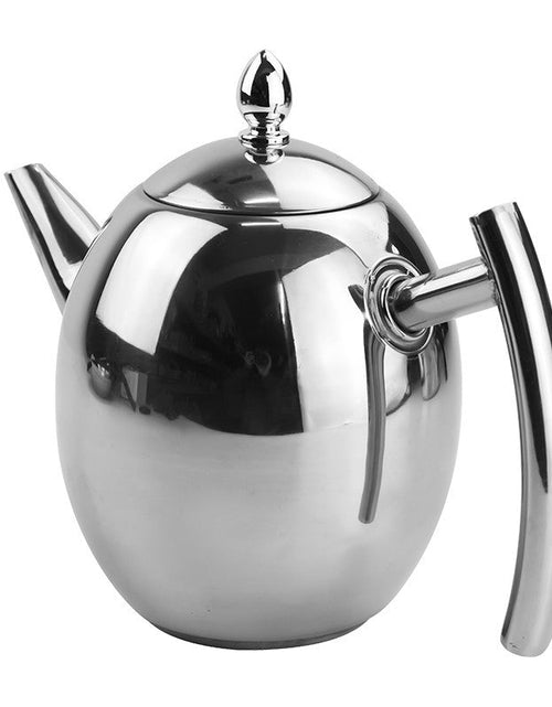 Load image into Gallery viewer, Stainless Steel Teapot With Strainer
