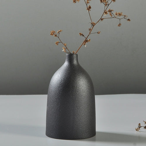 Load image into Gallery viewer, Black Glaze Vase
