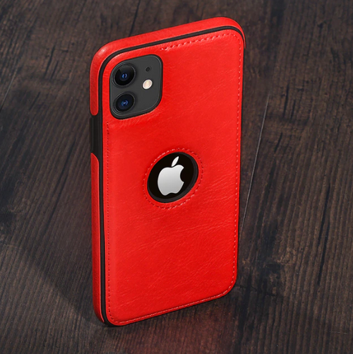 Load image into Gallery viewer, Solid Color PU Leather Phone Case For iPhones
