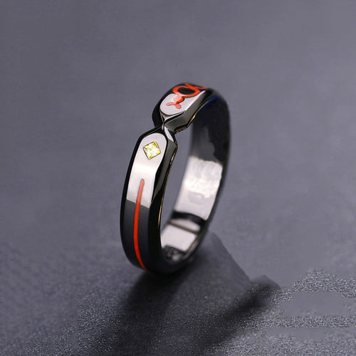 Load image into Gallery viewer, Anime Fate Stay Night Black Saber Rings
