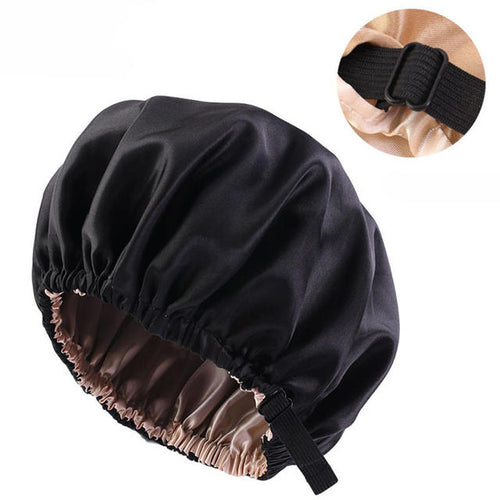 Load image into Gallery viewer, Women Satin Sleeping / Shower Cap
