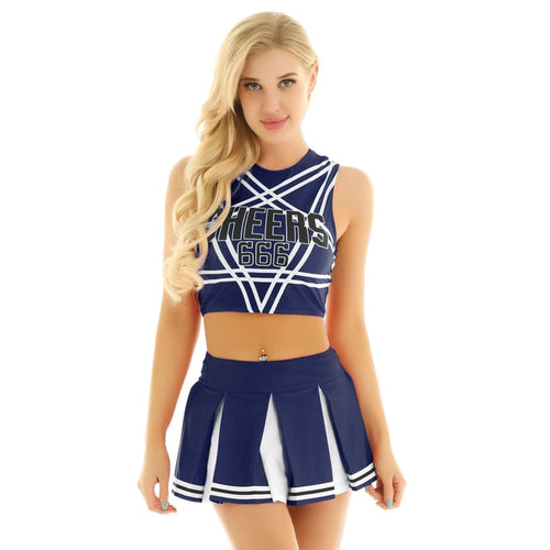 Load image into Gallery viewer, Cheerleader Costume Set
