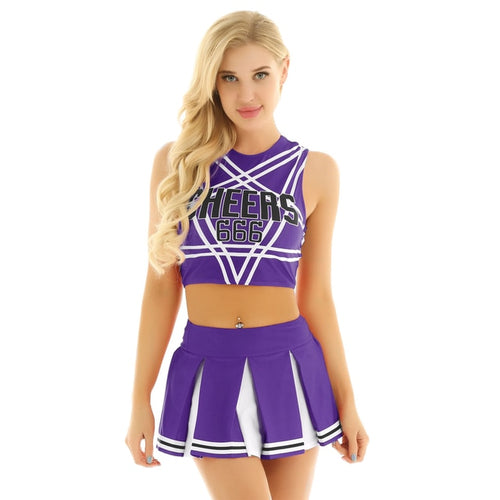 Load image into Gallery viewer, Cheerleader Costume Set
