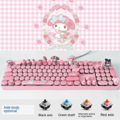 Load image into Gallery viewer, Anime Manual 87/104 Keys Mechanical Keyboard
