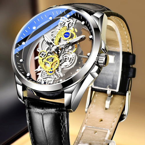 Load image into Gallery viewer, Skeleton Vintage Men&#39;s Watch
