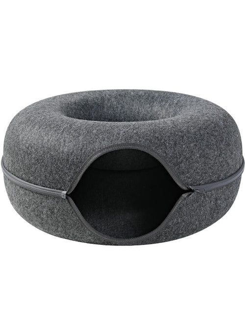 Load image into Gallery viewer, Donut Shaped Cat Bed
