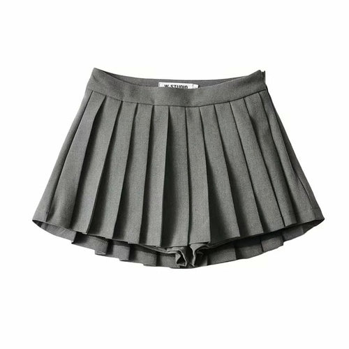 Load image into Gallery viewer, High Waist Side Zipper Skirt
