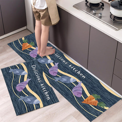 Load image into Gallery viewer, Tableware Pattern Floor Mat
