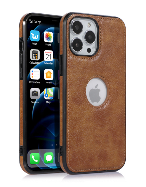 Load image into Gallery viewer, Solid Color PU Leather Phone Case For iPhones
