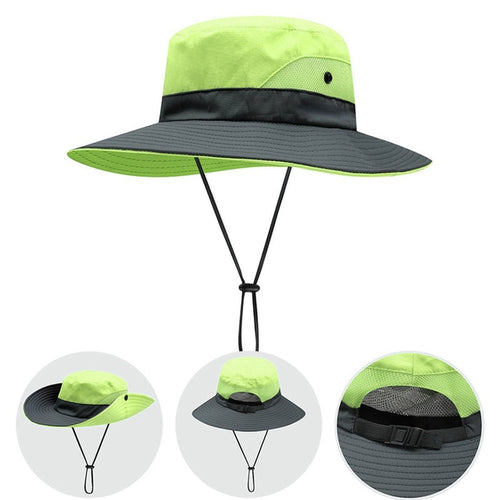 Load image into Gallery viewer, Summer Sun Hat Wide Brim UV Protection
