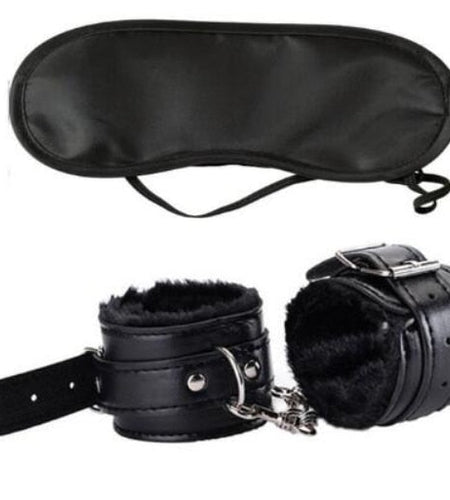 Handcuff x Blindfold Set
