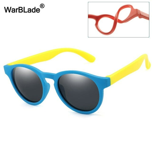 Load image into Gallery viewer, Kids Polarized Round Sunglasses
