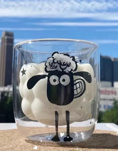 Load image into Gallery viewer, Cute Cartoon Double Glass
