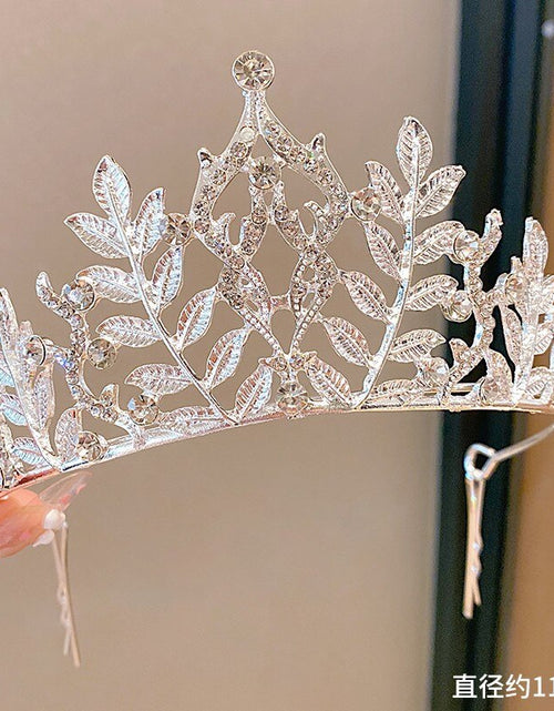 Load image into Gallery viewer, Princess Crystal Tiaras and Crowns
