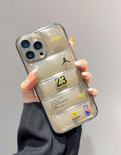 Load image into Gallery viewer, Transparent iPhone Case - NorthFace
