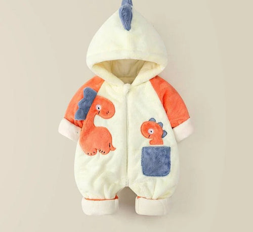 Load image into Gallery viewer, Plush Winter Romper
