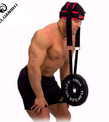 Neck Weight Lifting Straps Head Wrist Exercise Fitness Body Crossfit