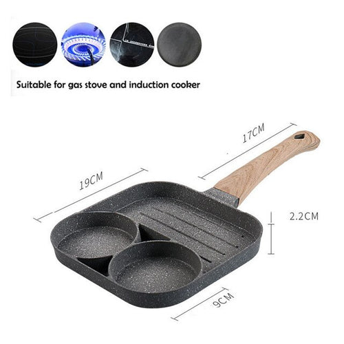 Load image into Gallery viewer, Four-hole Omelet Pan
