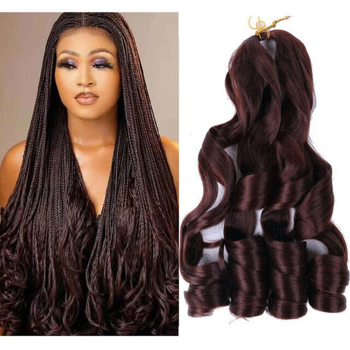 Load image into Gallery viewer, French Curl Braiding Synthetic Hair
