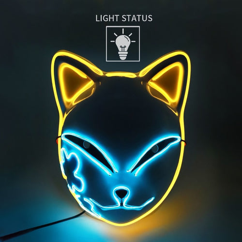 Load image into Gallery viewer, Halloween LED Cat Mask
